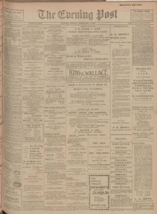 cover page of Dundee Evening Post published on February 2, 1903