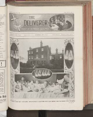 cover page of Deliverer published on May 1, 1913