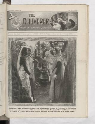 cover page of Deliverer published on February 1, 1914