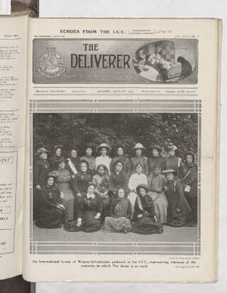 cover page of Deliverer published on August 1, 1914