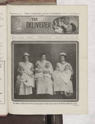 cover page of Deliverer published on May 1, 1915
