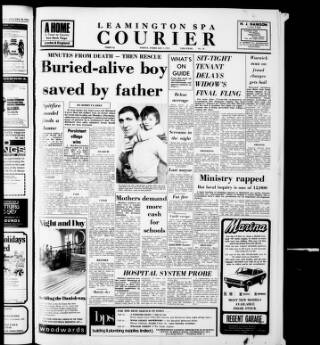 cover page of Leamington Spa Courier published on February 2, 1973