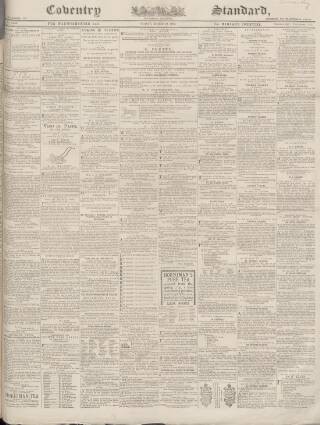 cover page of Coventry Standard published on March 19, 1869