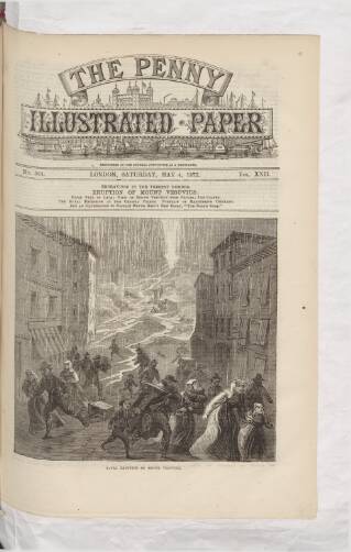 cover page of Penny Illustrated Paper published on May 4, 1872