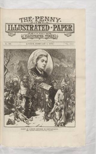 cover page of Penny Illustrated Paper published on February 2, 1878