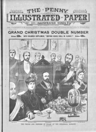 cover page of Penny Illustrated Paper published on December 14, 1901