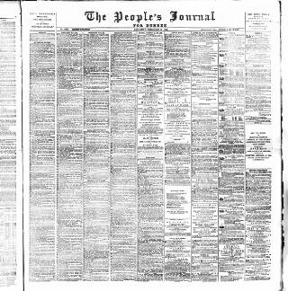 cover page of Dundee People's Journal published on February 2, 1889