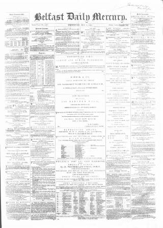 cover page of Belfast Mercury published on May 2, 1860