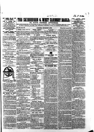 cover page of Skibbereen & West Carbery Eagle; or, South Western Advertiser published on November 2, 1861
