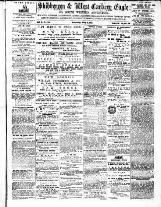 cover page of Skibbereen & West Carbery Eagle; or, South Western Advertiser published on May 2, 1863