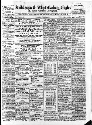 cover page of Skibbereen & West Carbery Eagle published on June 18, 1864