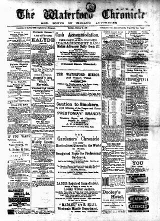 cover page of Waterford Chronicle published on February 2, 1907