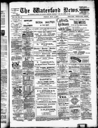 cover page of Waterford News published on May 4, 1900