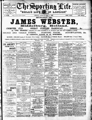 cover page of Sporting Life published on May 4, 1907