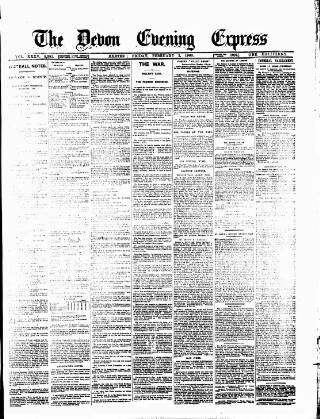 cover page of Express and Echo published on February 2, 1900