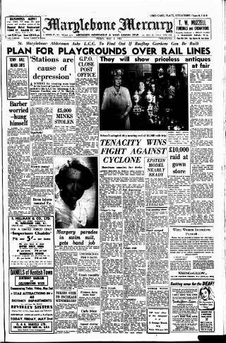 cover page of Marylebone Mercury published on May 2, 1952