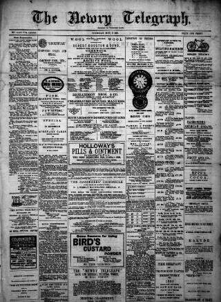 cover page of Newry Telegraph published on May 2, 1895