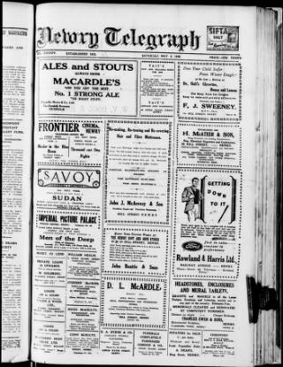cover page of Newry Telegraph published on May 4, 1946