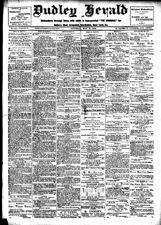cover page of Dudley Herald published on May 12, 1900