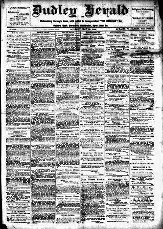 cover page of Dudley Herald published on May 26, 1900