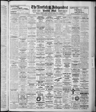 cover page of Kentish Independent published on June 18, 1948