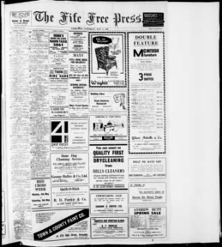 cover page of Fife Free Press published on May 2, 1964