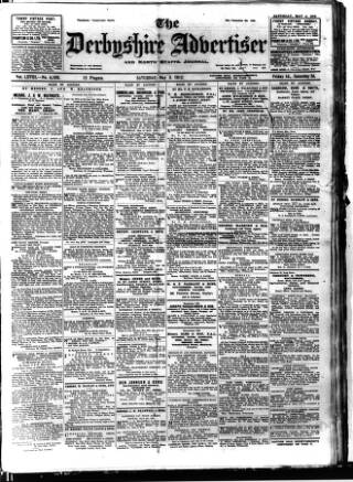 cover page of Derbyshire Advertiser and Journal published on May 4, 1912