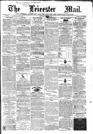 cover page of Leicester Mail published on May 2, 1868
