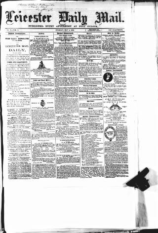 cover page of Leicester Mail published on May 4, 1869