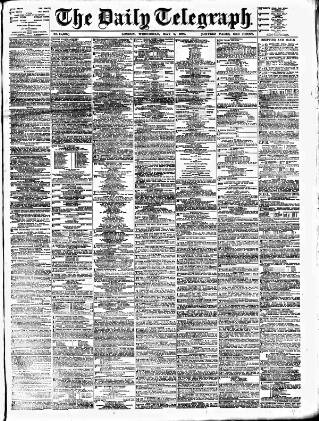 cover page of Daily Telegraph & Courier (London) published on May 2, 1900