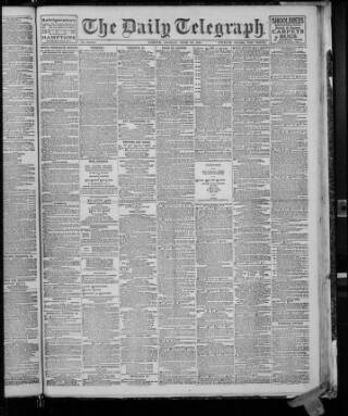 cover page of Daily Telegraph & Courier (London) published on June 18, 1917