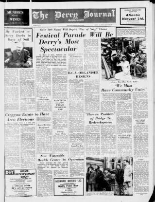 cover page of Derry Journal published on May 4, 1976