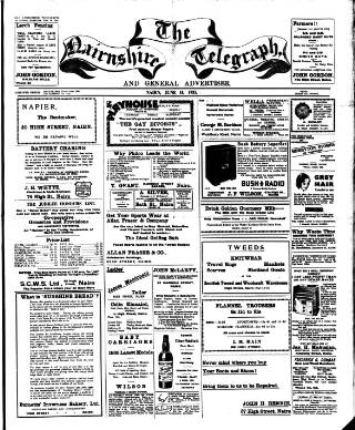 cover page of Nairnshire Telegraph and General Advertiser for the Northern Counties published on June 18, 1935