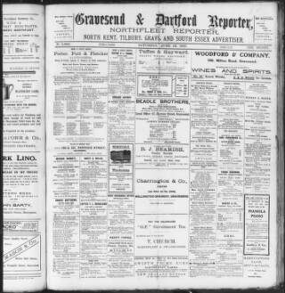 cover page of Gravesend Reporter published on June 18, 1910