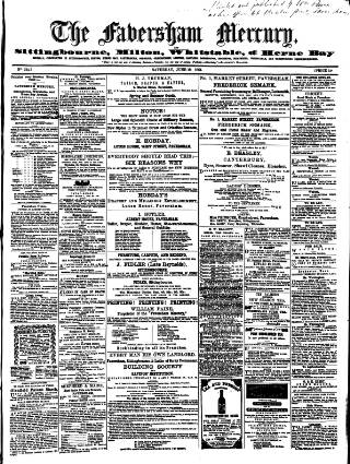 cover page of Faversham Times and Mercury and North-East Kent Journal published on June 18, 1864
