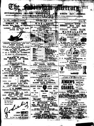 cover page of Faversham Times and Mercury and North-East Kent Journal published on May 4, 1889