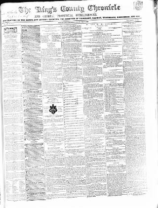 cover page of Kings County Chronicle published on May 2, 1866