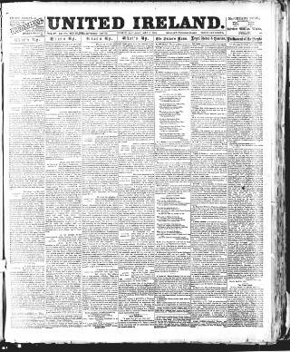 cover page of Flag of Ireland published on May 2, 1885