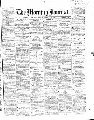 cover page of Glasgow Morning Journal published on February 2, 1863