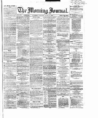 cover page of Glasgow Morning Journal published on June 18, 1864
