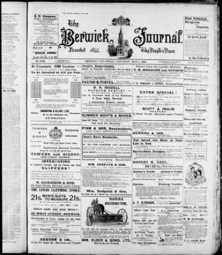 cover page of Illustrated Berwick Journal published on May 4, 1905