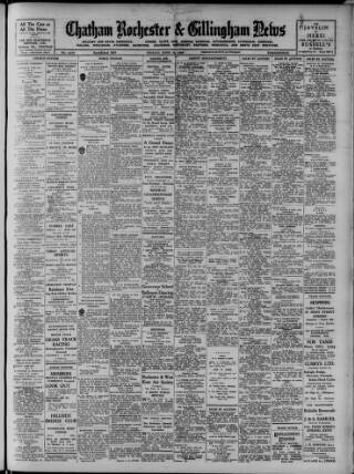 cover page of Chatham News published on June 18, 1948