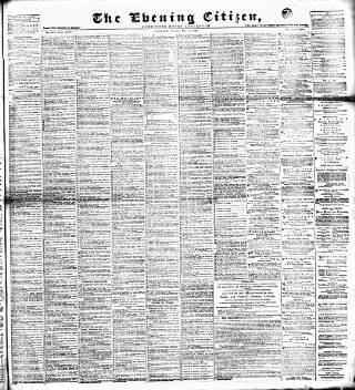 cover page of Glasgow Evening Citizen published on May 2, 1890