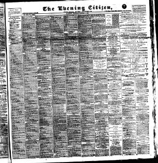 cover page of Glasgow Evening Citizen published on November 2, 1892