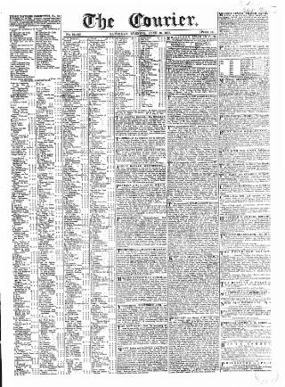 cover page of London Courier and Evening Gazette published on June 18, 1831