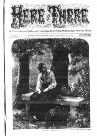 cover page of The Days' Doings published on May 4, 1872