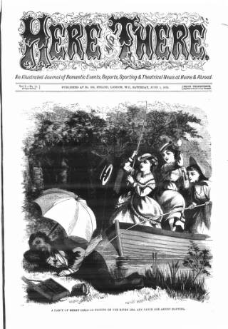 cover page of The Days' Doings published on June 8, 1872