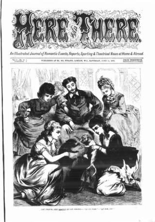 cover page of The Days' Doings published on June 15, 1872