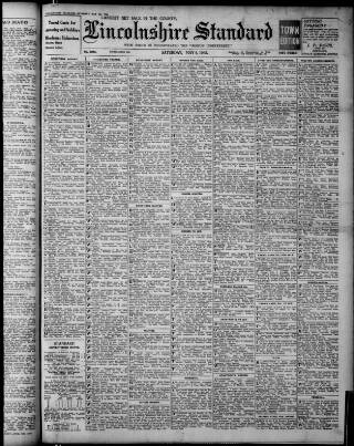cover page of Lincolnshire Standard and Boston Guardian published on May 4, 1935