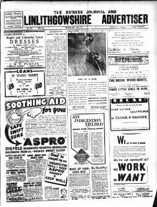 cover page of Bo'ness Journal and Linlithgow Advertiser published on May 2, 1947